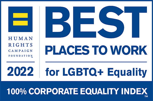 NTT DATA�s new status as a Best Place to Work for LGBTQ+ Equality for 2022