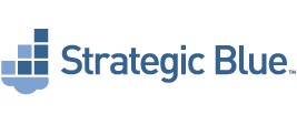 strategic blue logo