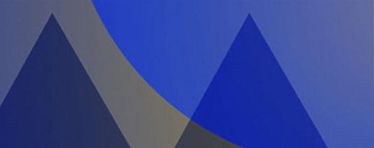 blue and yellow shapes
