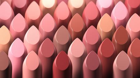 Many lipstick color shade