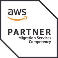 Insignia de competencia de servicios de migración de socios de AWS