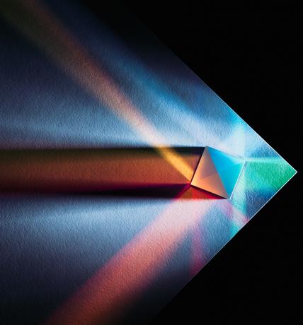 Powerful and Colorful Light Refraction