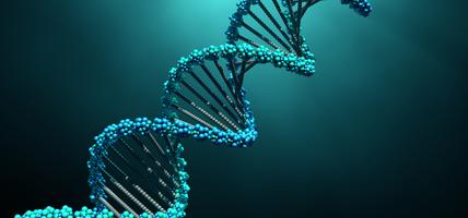 DAN structure with blue background 