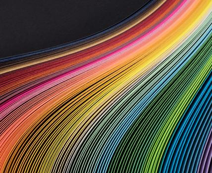 colorful rainbow lines