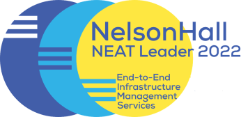 NelsonHall's End-to-End Cloud Infrastructure Management Services NEAT badge 2022