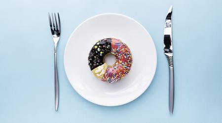 Donut, Slice of Food, Healthy Eating, Chart, Dieting